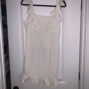 White cocktail dress